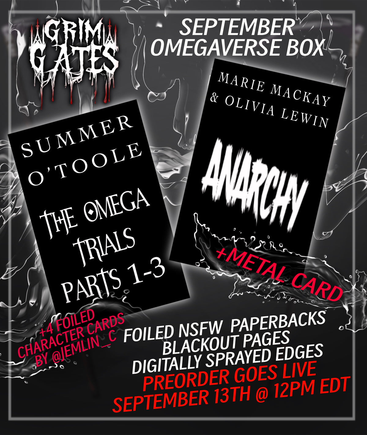 Sept Omegaverse Box - Marie Mackay & Olivia Lewin + Summer O'Toole