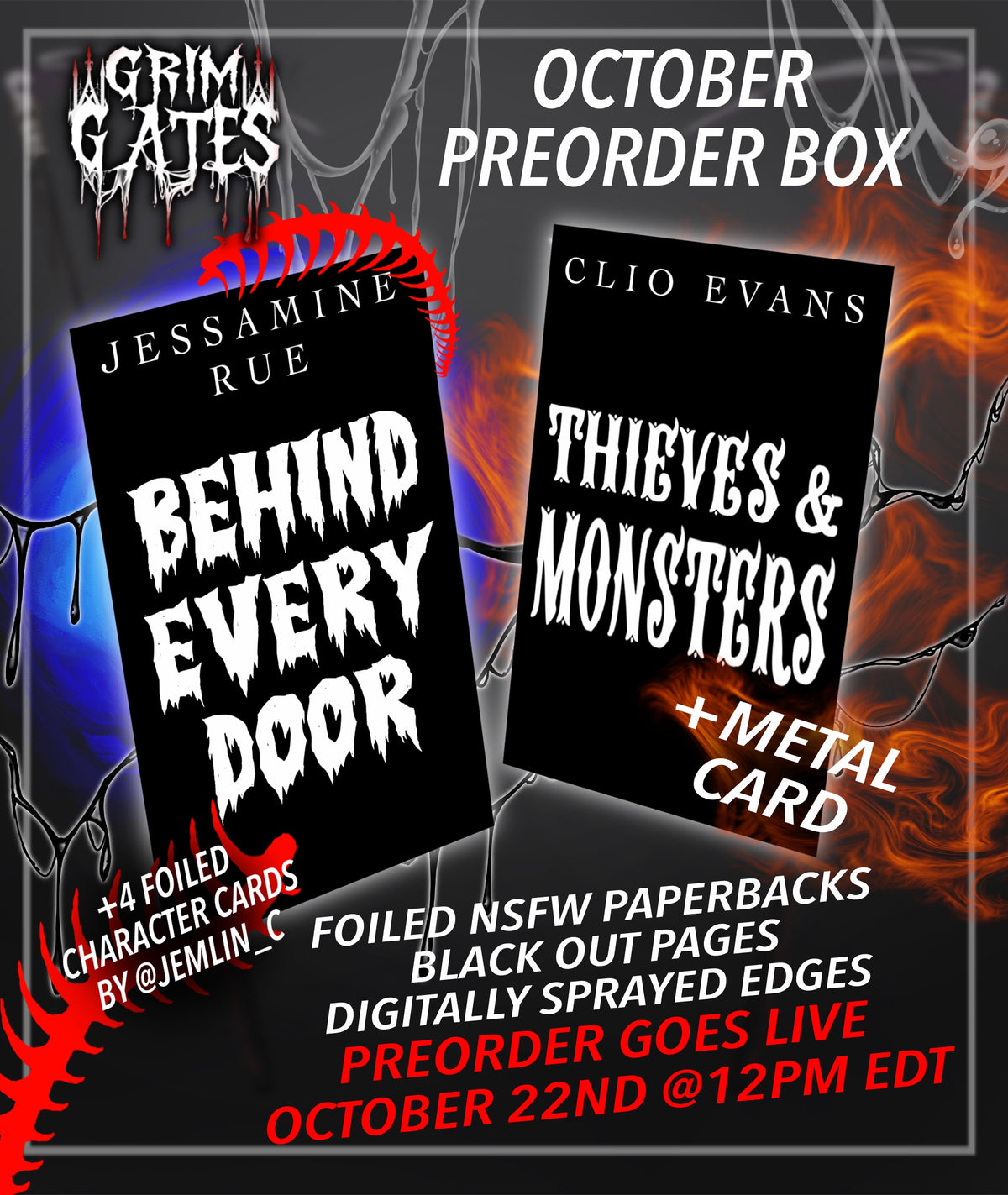October Why Choose Monster Box - Clio Evans + Jessamine Rue