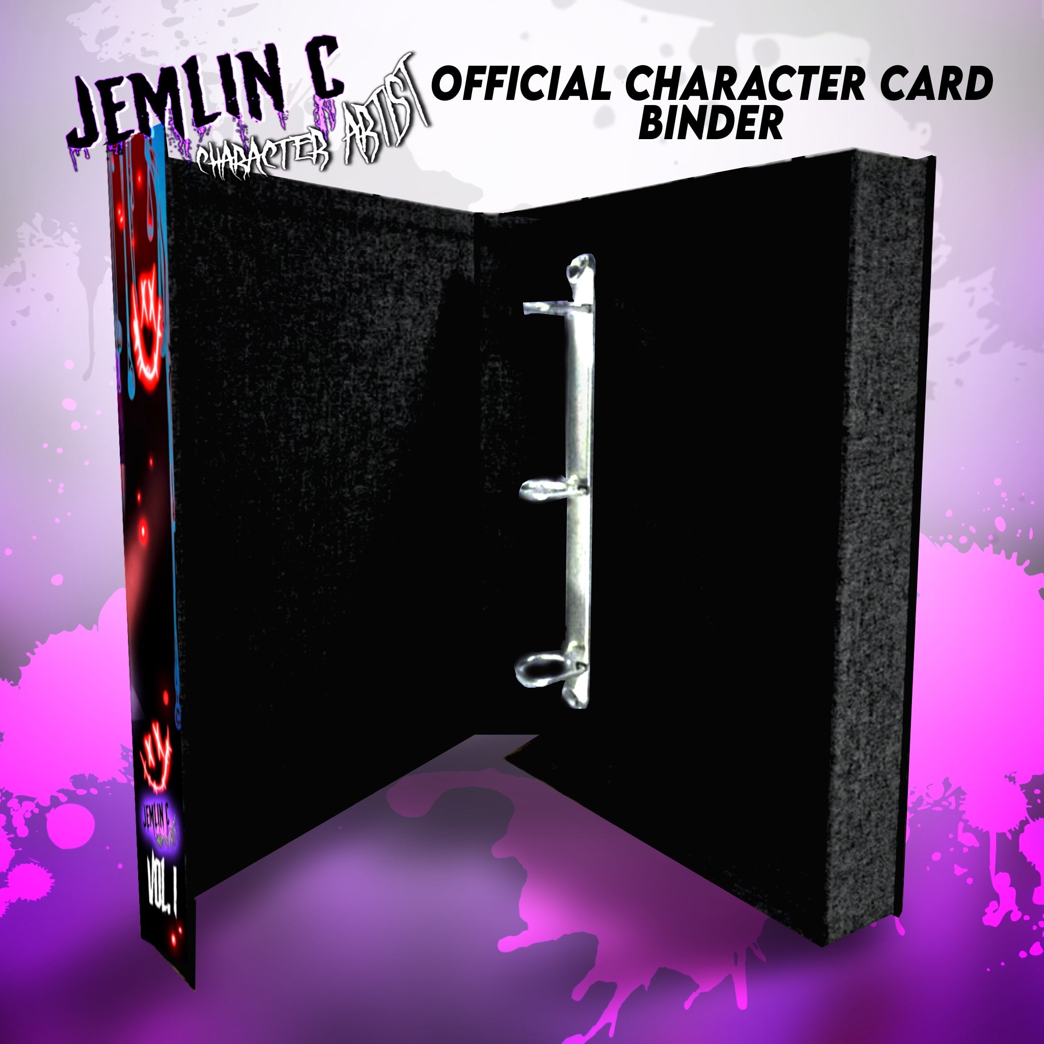 OFFICIAL JEMLIN C CARD BINDER VOL 1 - LIMITED EDITION Jemlin C OFFICIAL JEMLIN C CARD BINDER VOL 1 - LIMITED EDITION Jemlin C