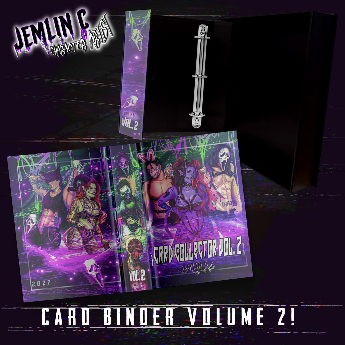 OFFICIAL JEMLIN C CARD BINDER VOL 2 - LIMITED EDITION