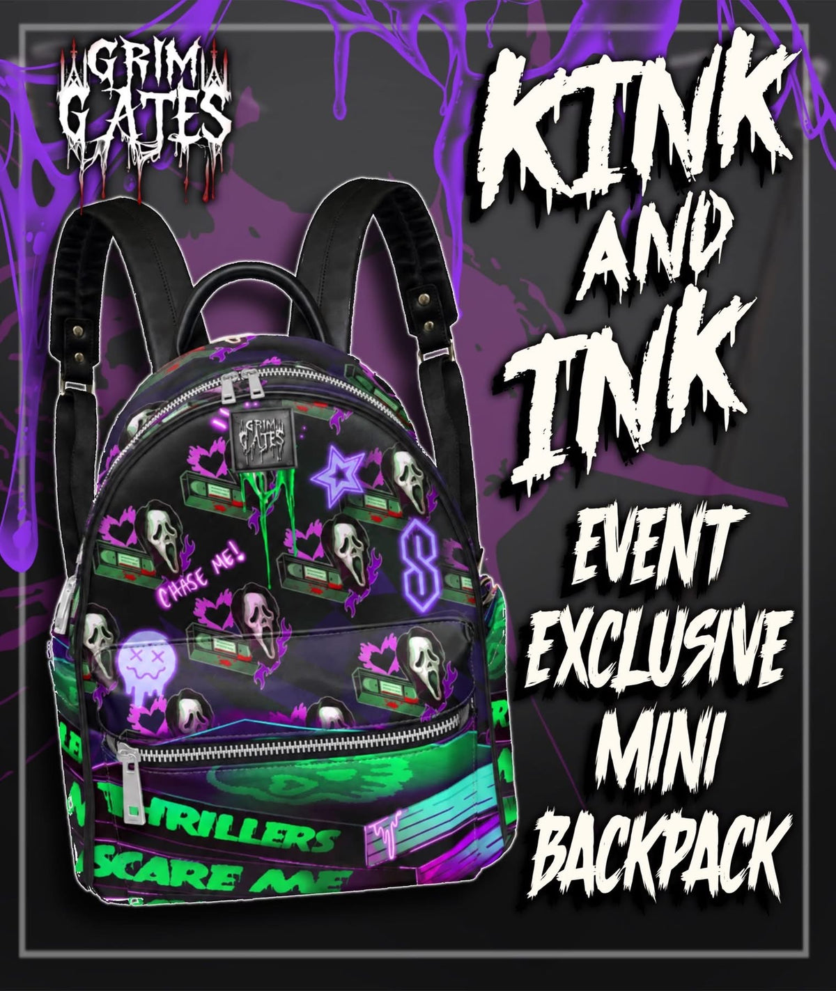 Kink & Ink Exclusive Mini Backpack